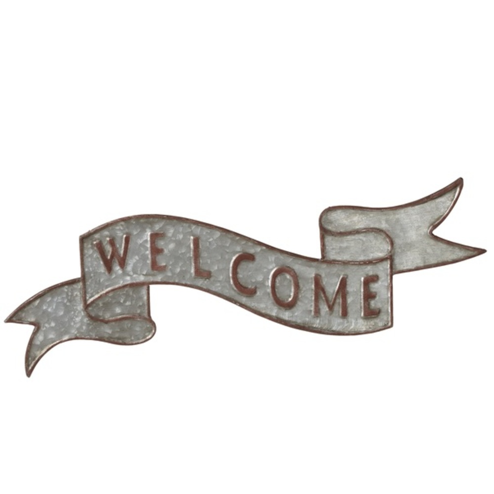 Metal Welcome Wall Decor